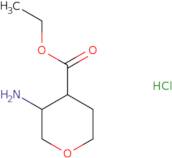 Cis-ethyl 3-aminotetrahydro-2H-pyran-4-carboxylate hydrochloride