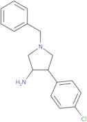 1-Benzyl-4-(4-chlorophenyl)pyrrolidin-3-amine