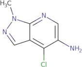 4-Chloro-1-methyl-1H-pyrazolo[3,4-b]pyridin-5-amine