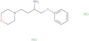 (R)-4-Morpholino-1-(phenylthio)butan-2-amine dihydrochloride