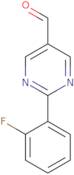 2-(2-Fluorophenyl)pyrimidine-5-carboxaldehye