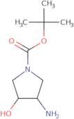 rac-tert-Butyl (3R,4S)-3-amino-4-hydroxypyrrolidine-1-carboxylate, cis