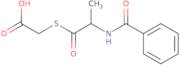 N-Benzoyl-D-alanylthioglycolic acid