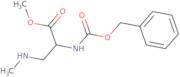 Methyl N-[(benzyloxy)carbonyl]-3-(methylamino)alaninate