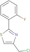 4-(Chloromethyl)-2-(2-fluorophenyl)-1,3-thiazole