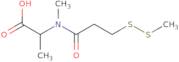 (S)-2-(N-Methyl-3-(methyldisulfanyl)propanamido)propanoic acid