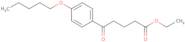 Ethyl 5-oxo-5-(4-pentyloxyphenyl)valerate