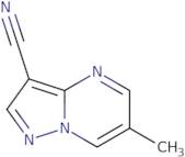 6-Methylpyrazolo[1,5-a]pyrimidine-3-carbonitrile