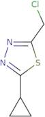 2-Chloromethyl-5-cyclopropyl-1,3,4-thiadiazole