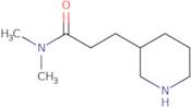 N,N-Dimethyl-3-(3-piperidinyl)propanamide dihydrochloride hydrate