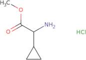 Methyl (R)-A-amino-cyclopropaneacetate hydrochloride