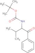 tert-Butyl N-(3-methyl-1-oxo-1-phenylbutan-2-yl)carbamate