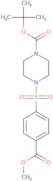 Methyl 4-((4-(tert-butoxycarbonyl)piperazinyl)sulfonyl)benzoate