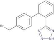 Des-[(S)-3-methyl-2-pentanamidobutanoic acid] valsartan 4’-bromomethyl