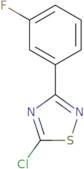 5-Chloro-3-(3-fluoro-phenyl)-[1,2,4]thiadiazole