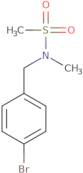 N-[(4-Bromophenyl)methyl]-N-methylmethanesulfonamide