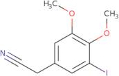 2-(3-Iodo-4,5-dimethoxyphenyl)acetonitrile