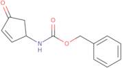 benzyl n-(4-oxocyclopent-2-en-1-yl)carbamate