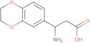 3-Amino-3-(2,3-dihydro-1,4-benzodioxin-6-yl)propanoic acid