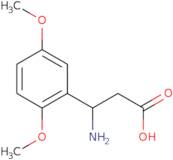3-Amino-3-(2,5-dimethoxy-phenyl)-propionic acid