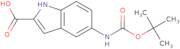 5-{[(tert-Butoxy)carbonyl]amino}-1H-indole-2-carboxylic acid