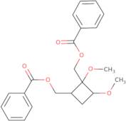 (1S,2S)-1,2-Bis(benzoyloxymethyl)-2,3-dimethyoxy-cyclobutane