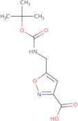 5-({[(tert-Butoxy)carbonyl]amino}methyl)-1,2-oxazole-3-carboxylic acid