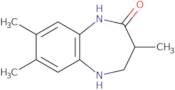 1,3,4,5-Tetrahydro-3,7,8-trimethyl-2H-1,5-benzodiazepin-2-one