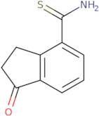 1-oxo-2,3-dihydro-1H-indene-4-carbothioamide