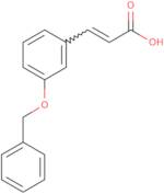 (E)-3-(3-(Benzyloxy)phenyl)acrylic acid