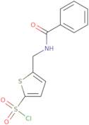 5-[(Benzoylamino)methyl]thiophene-2-sulphonyl chloride