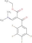 Alpha-[(dimethylamino)methylene]-2,3,4,5-tetrafluoro-beta-oxo-benzenepropanoic acid ethyl ester