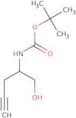 Boc-2-propargyl-L-glycinol