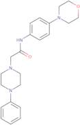N-(4-Morpholinophenyl)-2-(4-phenylpiperazino)acetamide