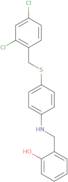 2-({4-[(2,4-Dichlorobenzyl)sulfanyl]anilino}methyl)benzenol