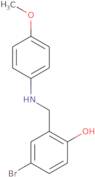 4-Bromo-2-[(4-methoxyanilino)methyl]benzenol