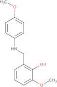 2-Methoxy-6-([(4-methoxyphenyl)amino]methyl)phenol