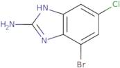 7-Bromo-5-chloro-1H-benzimidazol-2-amine