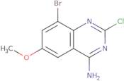 8-Bromo-2-chloro-6-methoxyquinazolin-4-amine