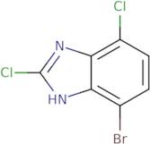 7-Bromo-2,4-dichloro-1H-benzo[D]imidazole