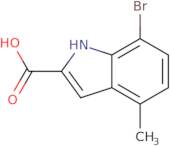 7-Bromo-4-methyl-1H-indole-2-carboxylic acid