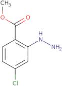 4-Chloro-2-hydrazinylbenzoic acid methyl ester