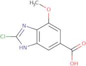 2-Chloro-7-methoxy-3H-benzimidazole-5-carboxylic acid