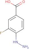 3-Fluoro-4-hydrazinylbenzoic acid