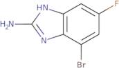 2-Amino-4-bromo-6-fluoro-1H-benzimidazole
