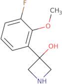 3-(3-Fluoro-2-methoxyphenyl)azetidin-3-ol