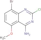 8-Bromo-2-chloro-5-methoxyquinazolin-4-amine