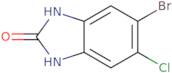 5-Bromo-6-chloro-2,3-dihydro-1H-1,3-benzodiazol-2-one