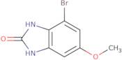 4-Bromo-6-methoxy-1,3-dihydro-benzoimidazol-2-one
