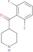 4-[(2,6-Difluorophenyl)carbonyl]piperidine